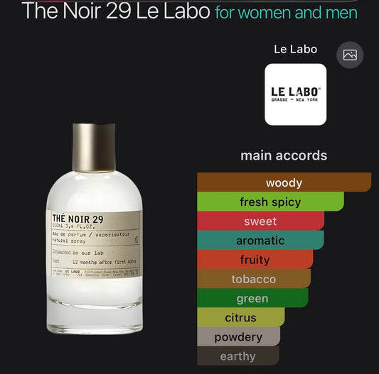 Le Labo The Noir 29 Decant